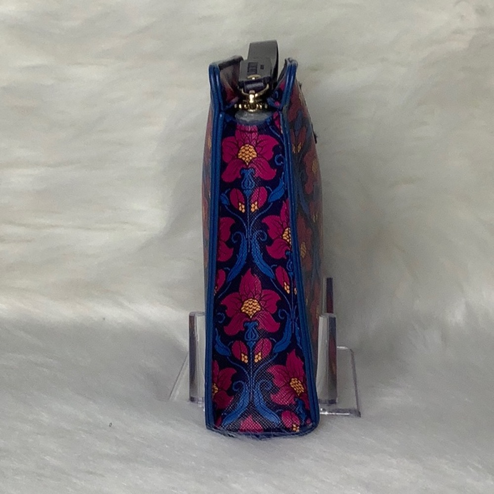 NWOT Liberty London Floral Print Coated Canvas Cluch - Picture 5 of 16